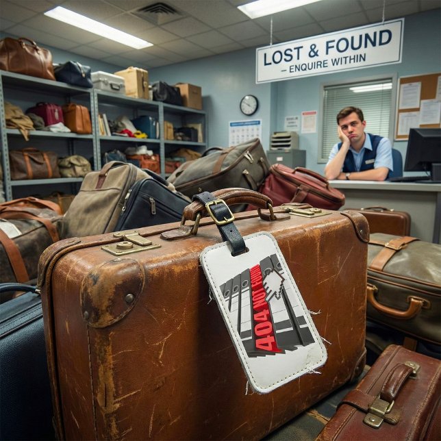 404 Det gick inte att hitta felmeddelandet för web Bagagebricka (Skapare uppladdad)