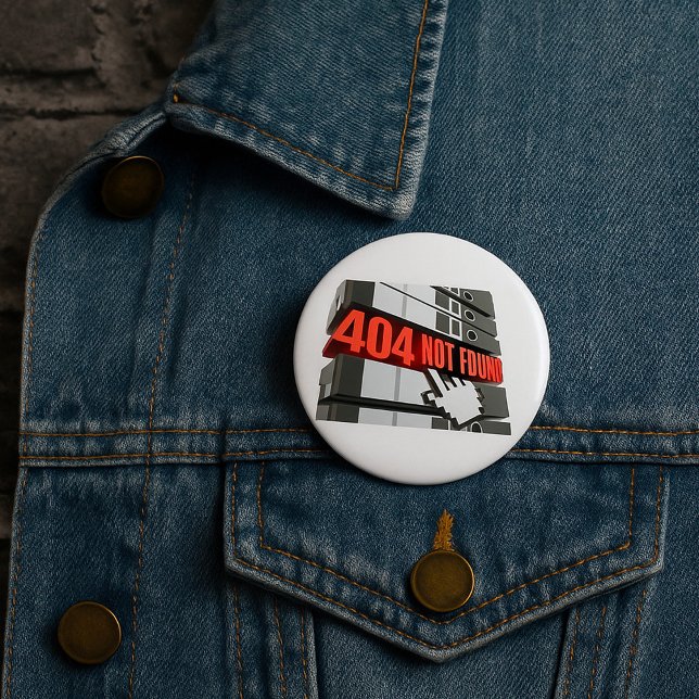 404 Det gick inte att hitta felmeddelandet för web Knapp (Skapare uppladdad)