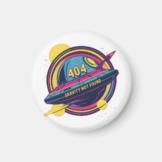 404 Det gick inte att hitta grovhet - Retro Space Magnet