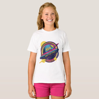 404 Det gick inte att hitta grovhet - Retro Space T Shirt