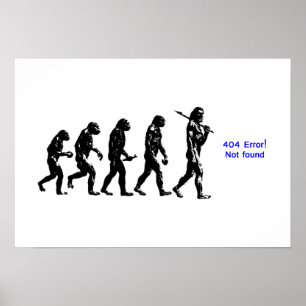 404 felutveckling för människa poster