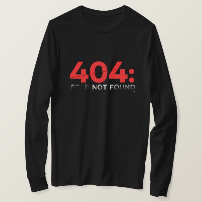 404: Frukta inte hittad glitchad retro  T Shirt (Design framsida)