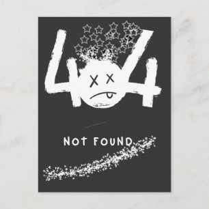 404 INGEN ANSLUTNING VYKORT