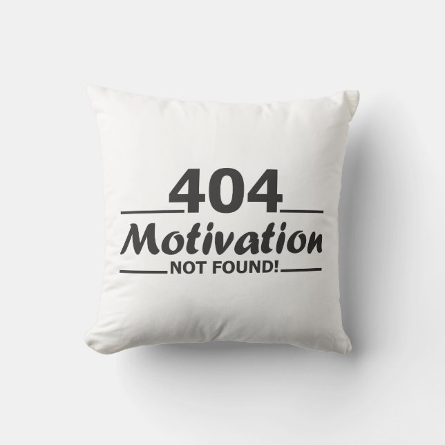 404. Motivering hittades inte! Kudde (Framsida)
