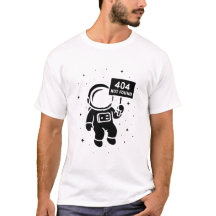 404 Not Found Astronaut - Space Coding Streetwear 