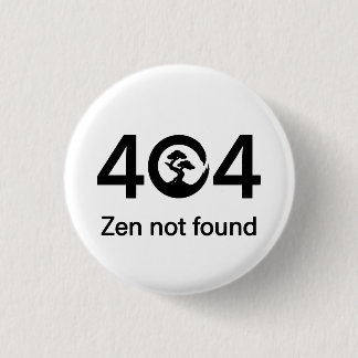 404 - Zen hittades inte Knapp