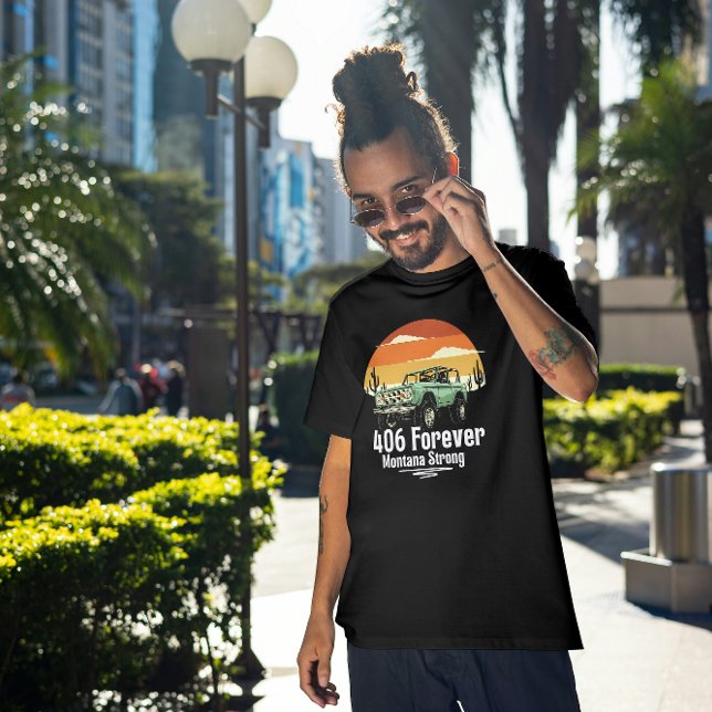 406 Forever – Montana Strong | Big Sky State Stolt T Shirt (Skapare uppladdad)
