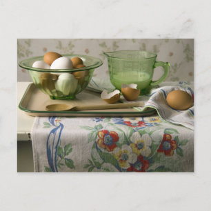 4073 Ägg & Mjölk still Life Vykort