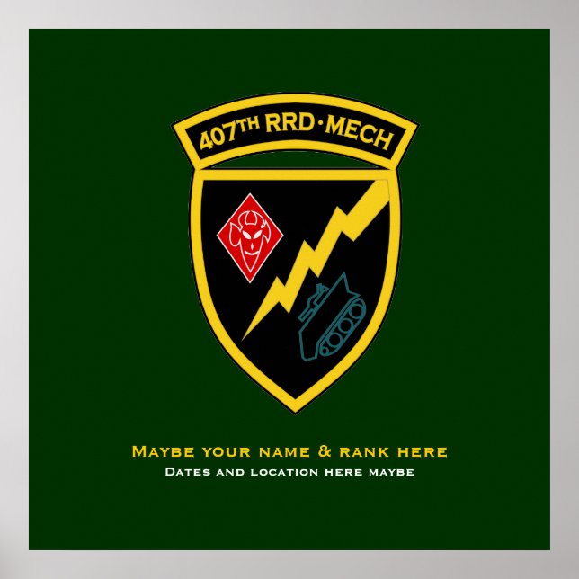 407:e RRD - Mech SSI Poster (Framsidan)