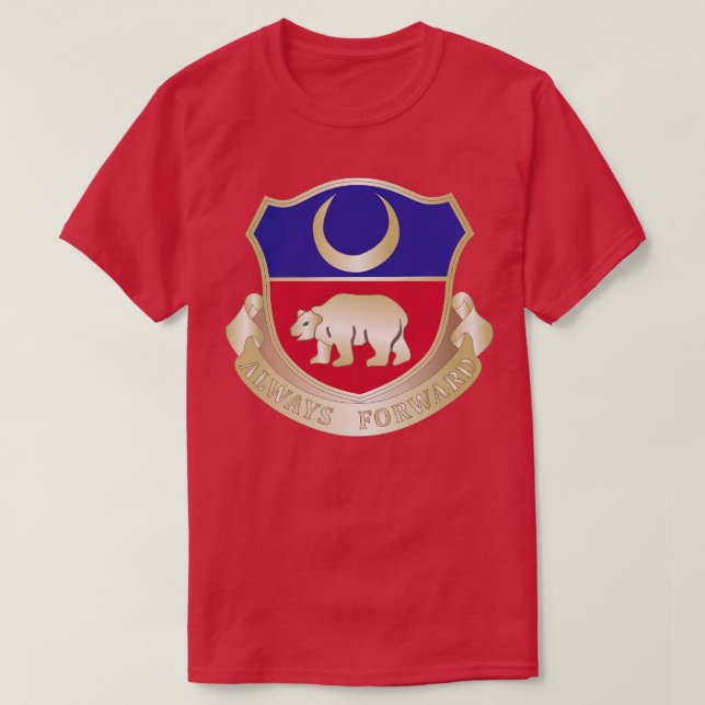 408:e infanteriregimen Guld X T Shirt (Design framsida)