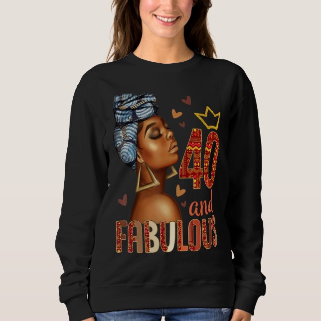 40-40-årsjubileum t shirt (Framsida)