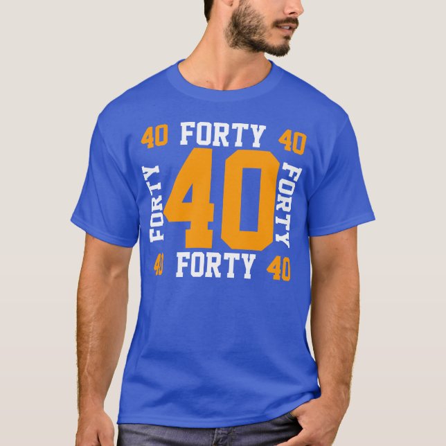 40 40 T-SHIRT (Framsida)