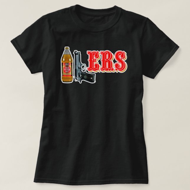 40/9 ERS 40 oz 9 mm T Shirt (Design framsida)