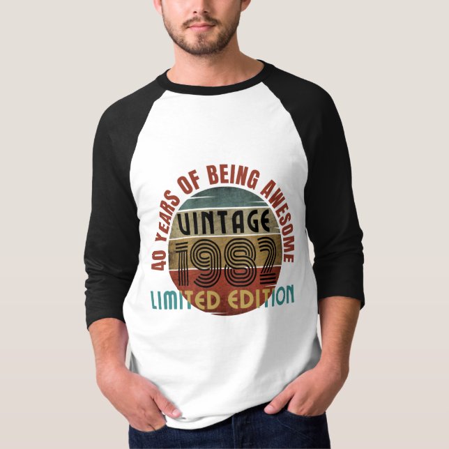 40 år av att vara fantastisk T-Shirt (Framsida)