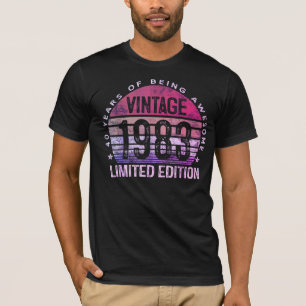 40 år av awesome limited Edition Vintage T Shirt