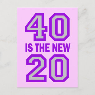 40 är de nya 20 vykort