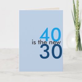 40 är de nya 30na, hoo-strålen för kort