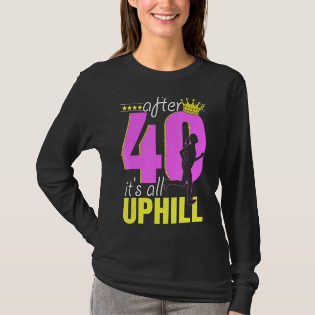 40 år gammal 40:e födelsedagen t shirt (Framsida)