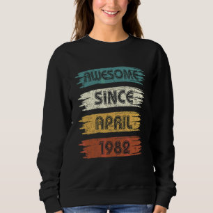 40 år gammal Fantastisk sedan april 1982 40:e föde T Shirt
