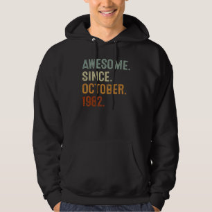 40 år gammal Fantastisk sedan oktober 1982 40:e fö Hoodie