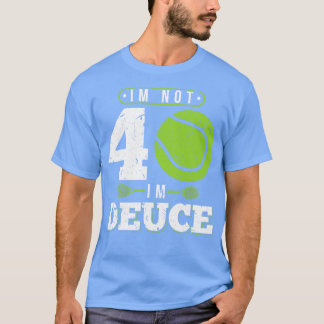 40 år Gammal tennis 40:e födelsedagsgåva T Shirt