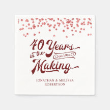 40 ÅR I SKAPAR Ruby Confetti