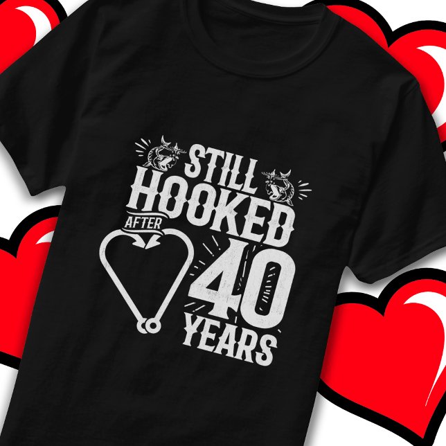 40 år med fisken, 40 år t shirt (Skapare uppladdad)