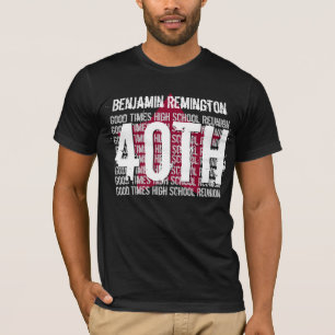 40 år skolar möte någon STJÄRNA V18H för T Shirt