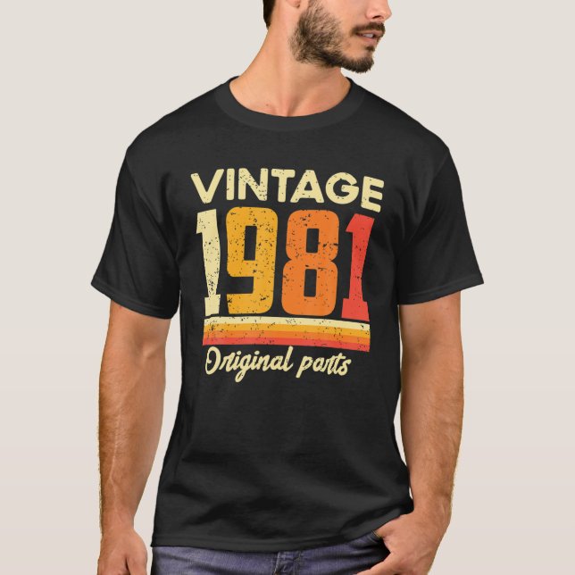 40-årig födelsedag T 9 juni 1982 40:e födelsedagen Shirt (Framsida)