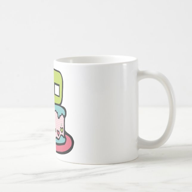 40-årig födelsedagskaka kaffemugg (Höger)