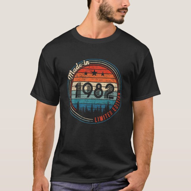 40-årig gåva 1982 - 40-dagarsgåvor Begränsad T Shirt (Framsida)