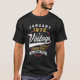 40-årig gåva från februari 1982 Vintage 40T T Shirt