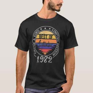 40-årig september 1982 40-årsjubileum t shirt