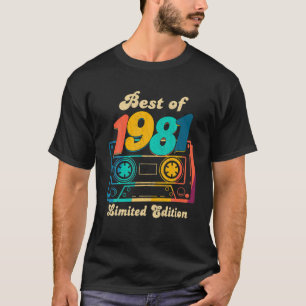 40-åriga 40-dagars Dekoration, bästa av 1981 T Shirt