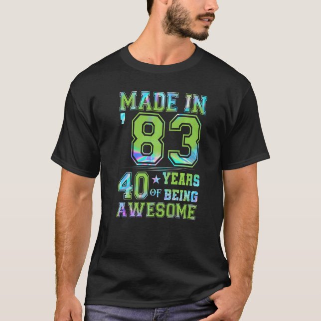 40-åriga 40-dagars Manar-flickor T Shirt (Framsida)