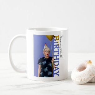 40-års födelsedagsfoto högskolefest kaffemugg
