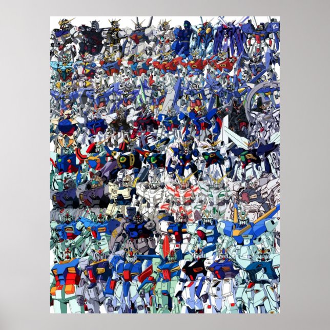 40 års Gundam Poster (Framsidan)