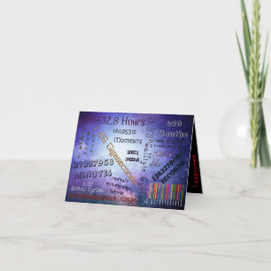 40-årsåldern är bara en Personlig på födelsedagen  Kort