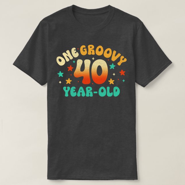 40-årsdag 2 t shirt (Design framsida)