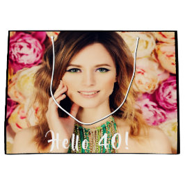 40-årsdag anpassningsbar hej 40