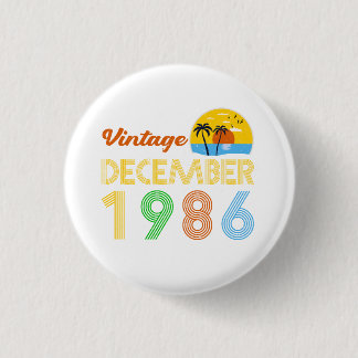 40-årsdag Vintage December 1986 40 år gammal G Knapp