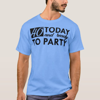 40-årsdagen 40-årsjubileum t shirt