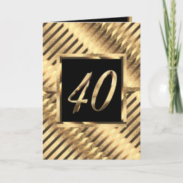 40-årsdagen av inbjudan Ruby Bröllop