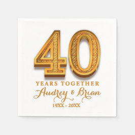 40-årsdagen av Personligen Pappersservett