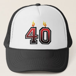 40-årsfest truckerkeps