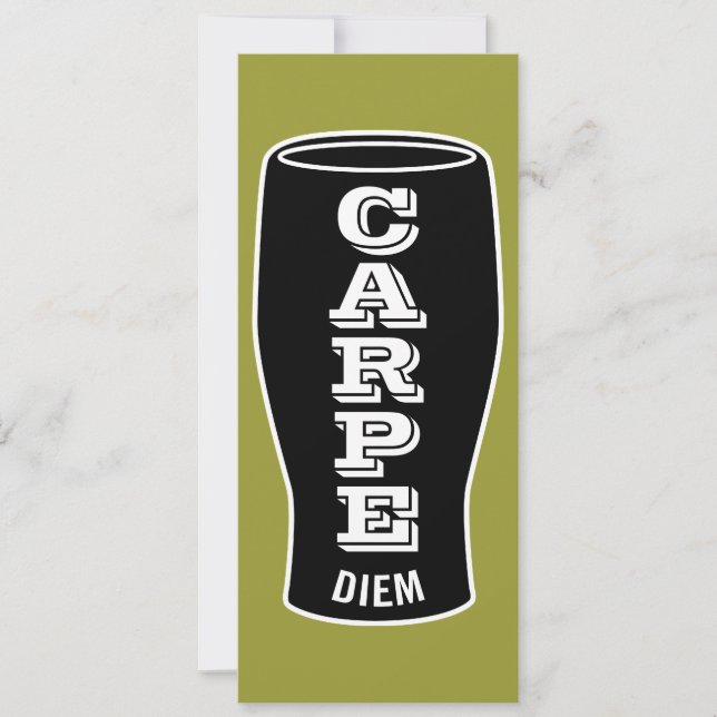 40-årsfestinbjudan Carpe Diem Skål Inbjudningar (Framsida)