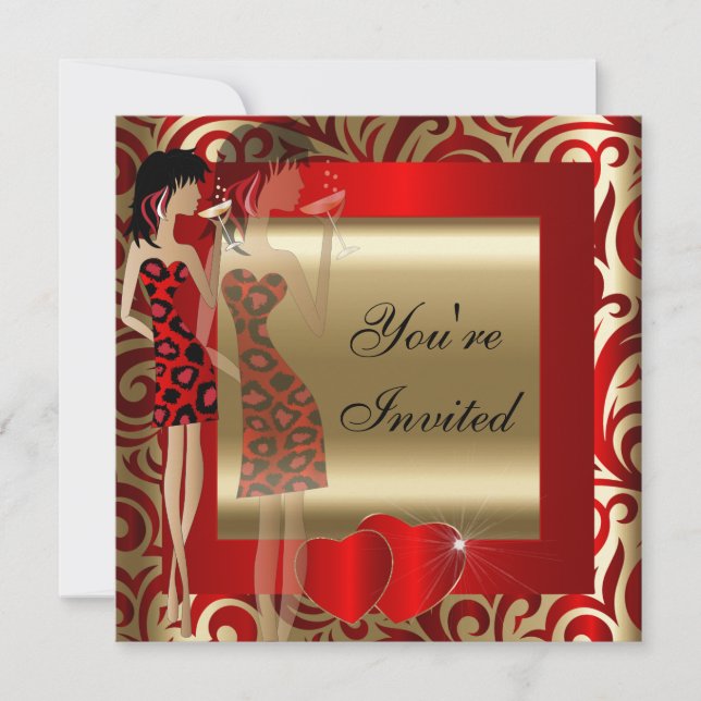 40-årsfirande fest | Gör-det-själv-text Inbjudningar (Framsida)