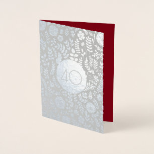 40-årsjubiléet "Real Foil Luxury Cards" Folierat Kort