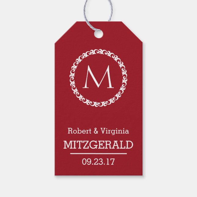 40-årsjubiléets gäst presentetikett (Framsidan)