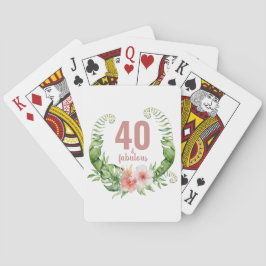 40-årsjubileum och fantastiska 40-årsjubileum part casinokort